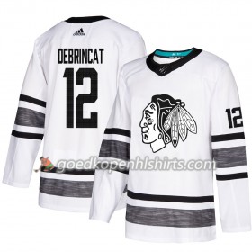 Chicago Blackhawks Alex DeBrincat 12 2019 All-Star Adidas Wit Authentic Shirt - Mannen